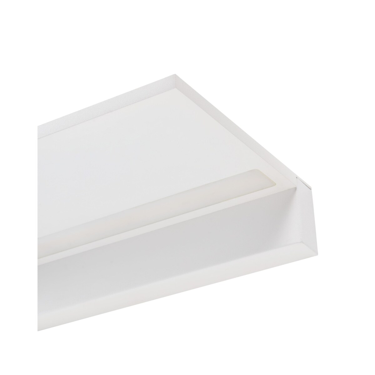 Lampa ścienna FERREIRA Metal Biały