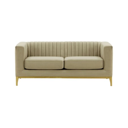Sofa dwuosobowa Slender Wood-Velluto 3-like oak