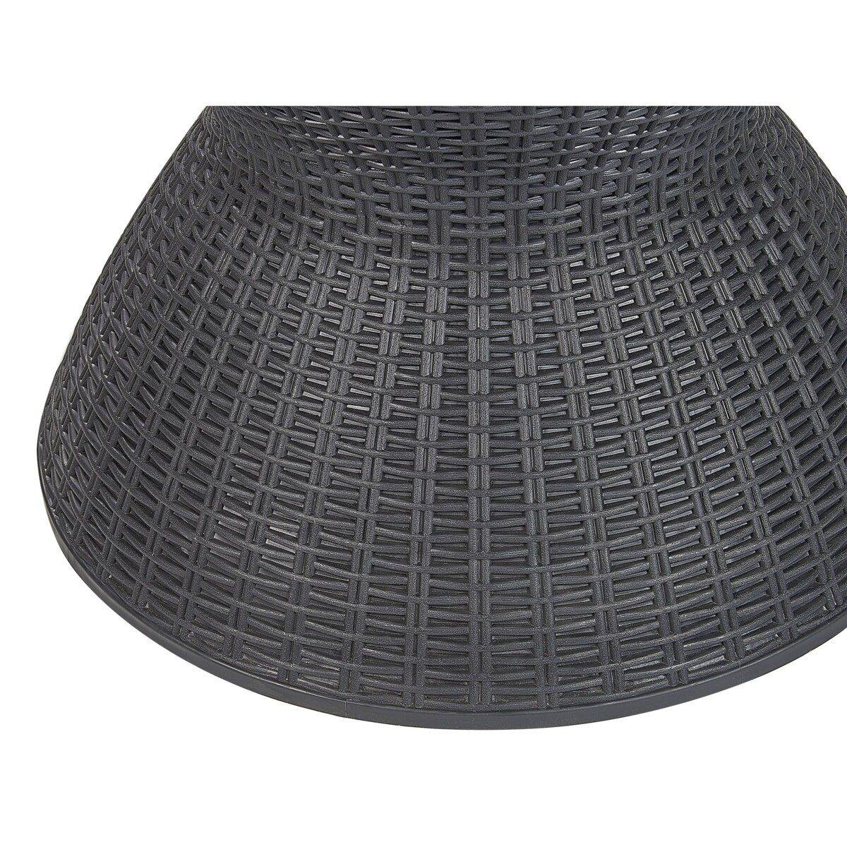 Okrągły stolik/ barek ogrodowy z funkcją chłodzenia 48 cm czarny AISA