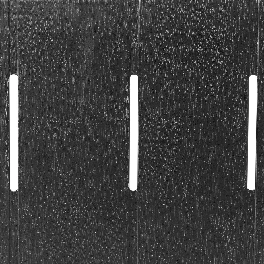 Stół ogrodowy BARTICA 81 cm 84 cm Czarny