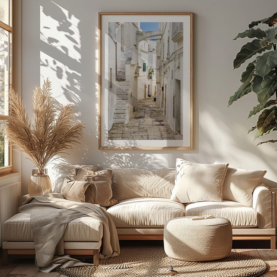 plakat cisternino apulia włochy 50x70