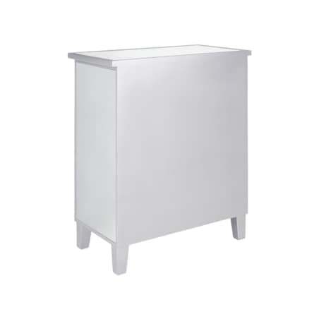 Komoda lustrzana srebrna BREVES