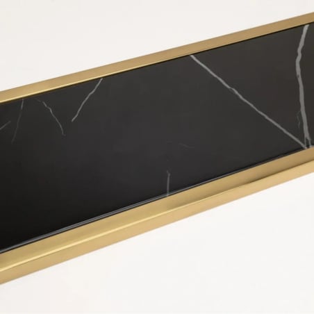 Stolik do sypialni Astoria AS-C1613AU Cosmolight złoty czarny