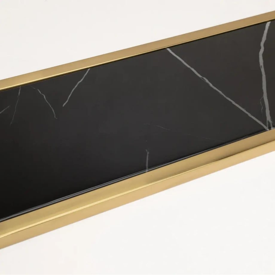 Stolik do sypialni Astoria AS-C1613AU Cosmolight złoty czarny