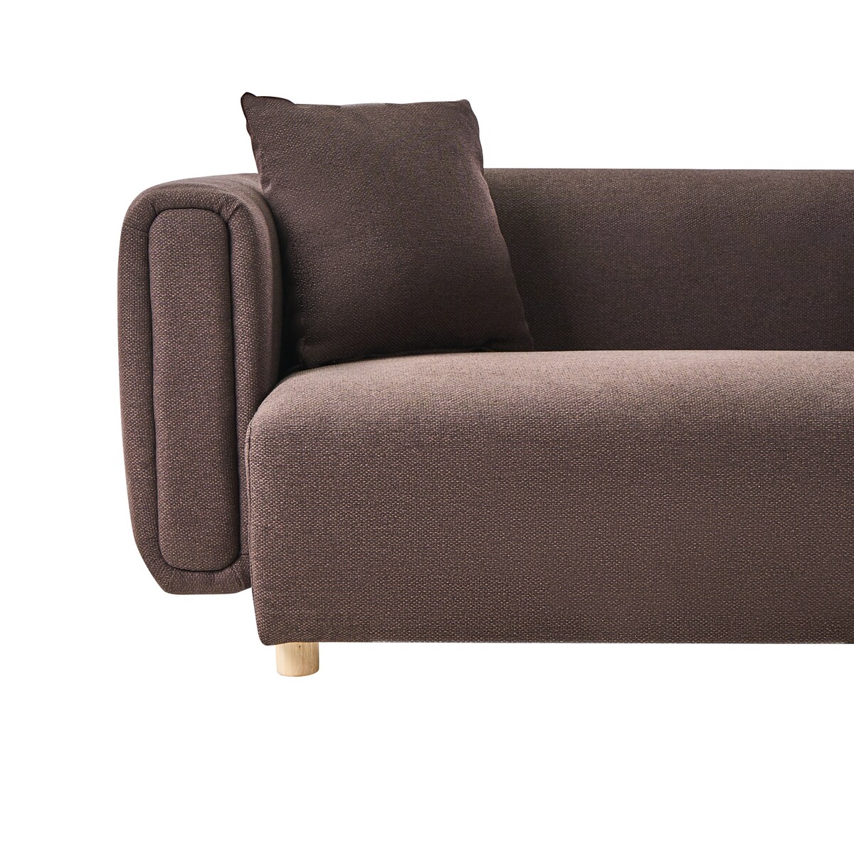Sofa dla 2 osób LILLEROD Ciemnobrązowy