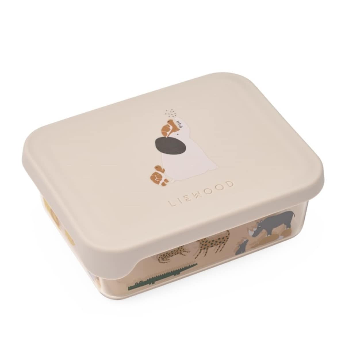 Liewood - Tritanowy pojemnik na przekąski Ako Snack Box - all together/sandy