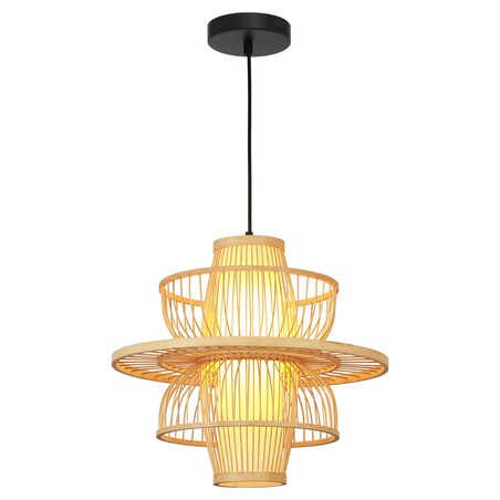 Lampa wisząca Light Prestige Astra drewno 1 x E27 1 szt.