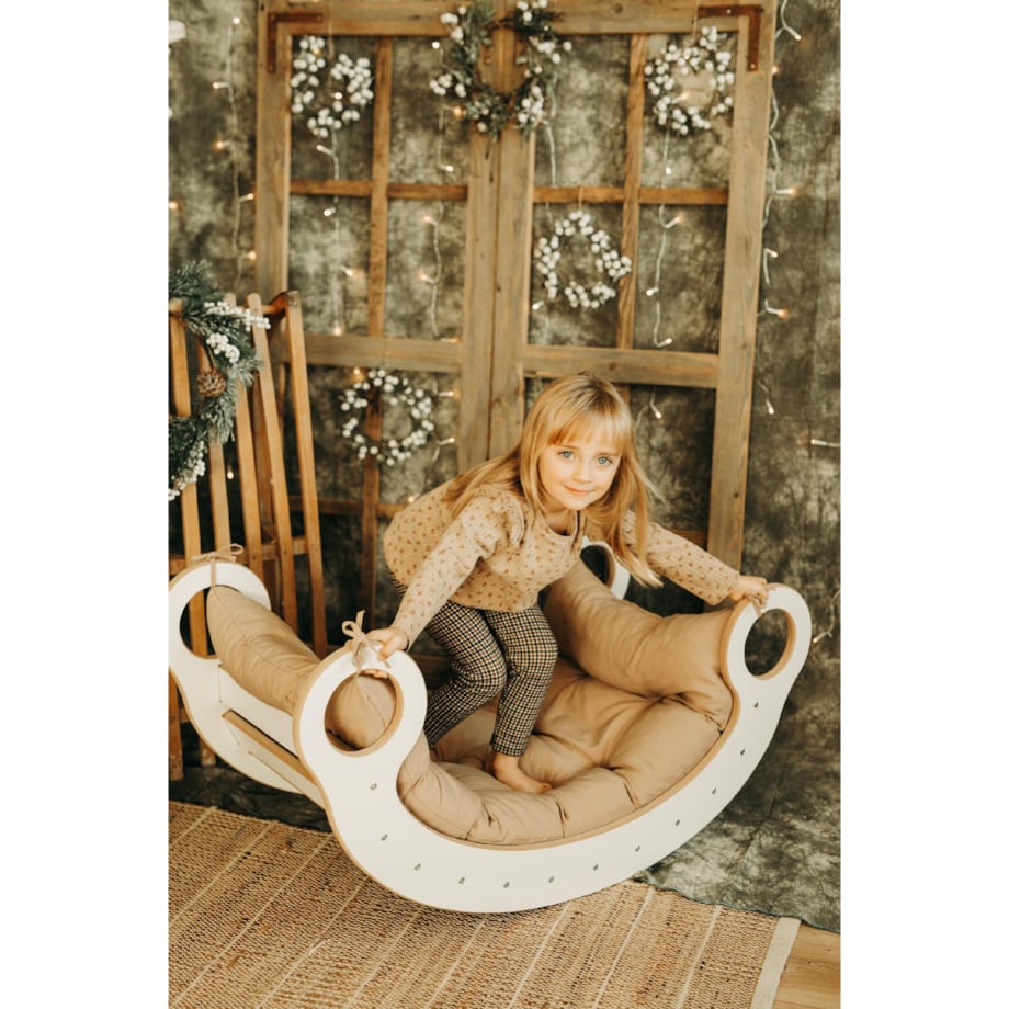 Bujak drewniany MONTESSORI deska do balansowania CERTYFIKOWANY