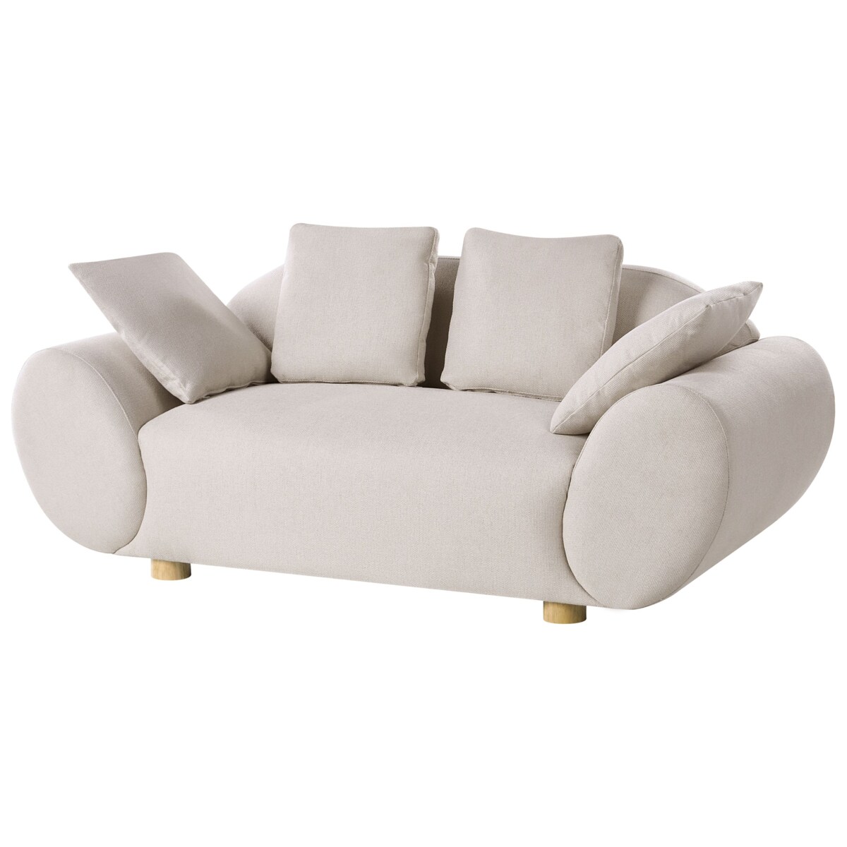 Sofa dla 2 osób RINGEL Jasnobeżowy