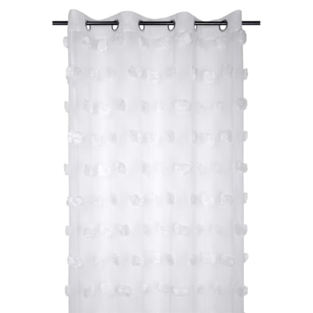 Firana POMPINOU pompony, 135 x 260 cm