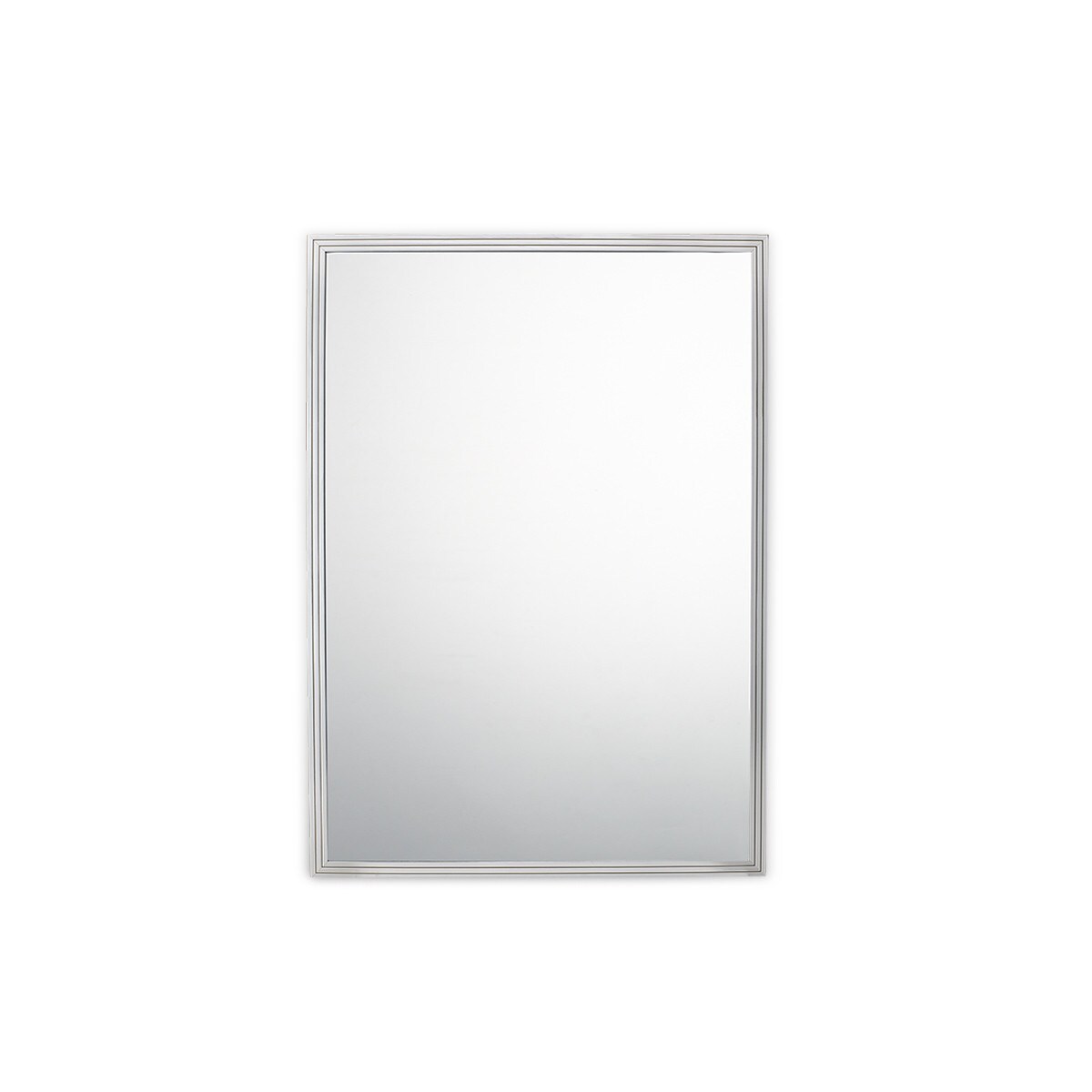 Konsimo OHION Lustro w ramie, srebrny