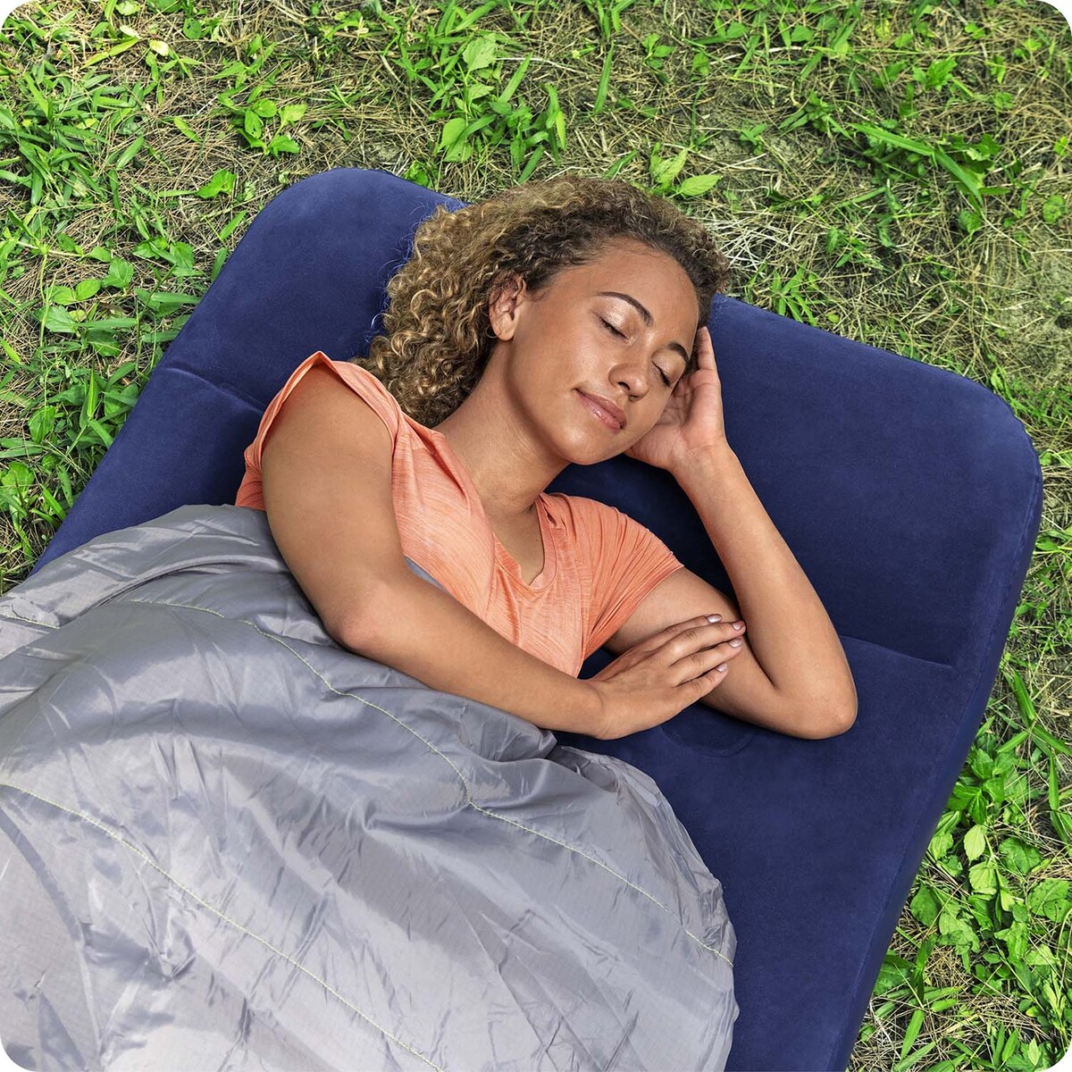 Materac dmuchany Bestway wbudowana pompka nożna jednoosobowy 185x76x28 cm