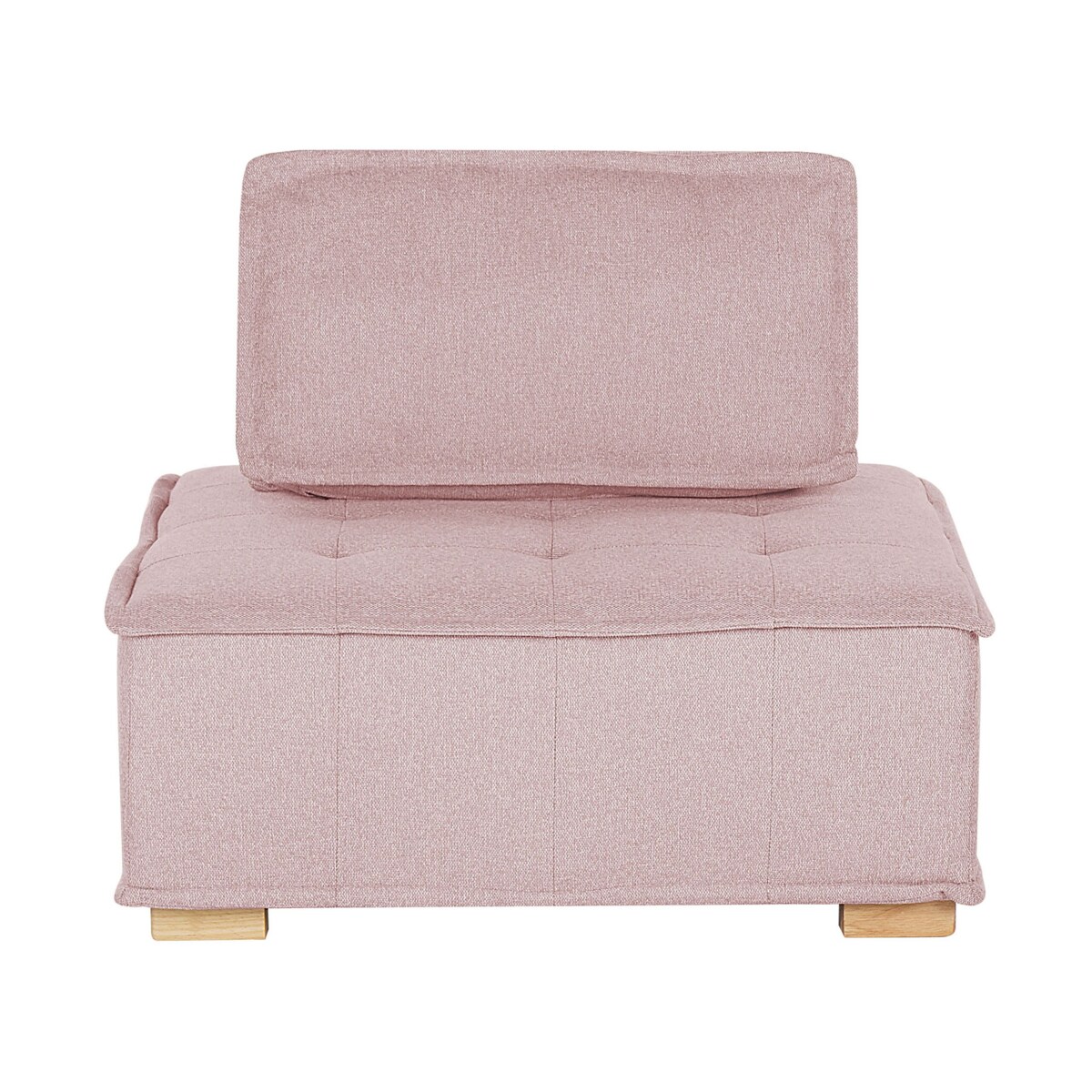 Modułowy komplet wypoczynkowy 4-osobowy różowy TIBRO