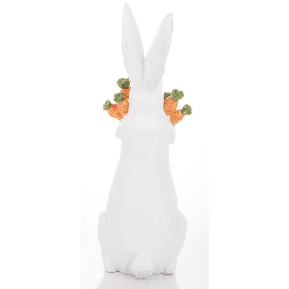 Dekoracja - króliczek z marchewkami 43x15x24 cm