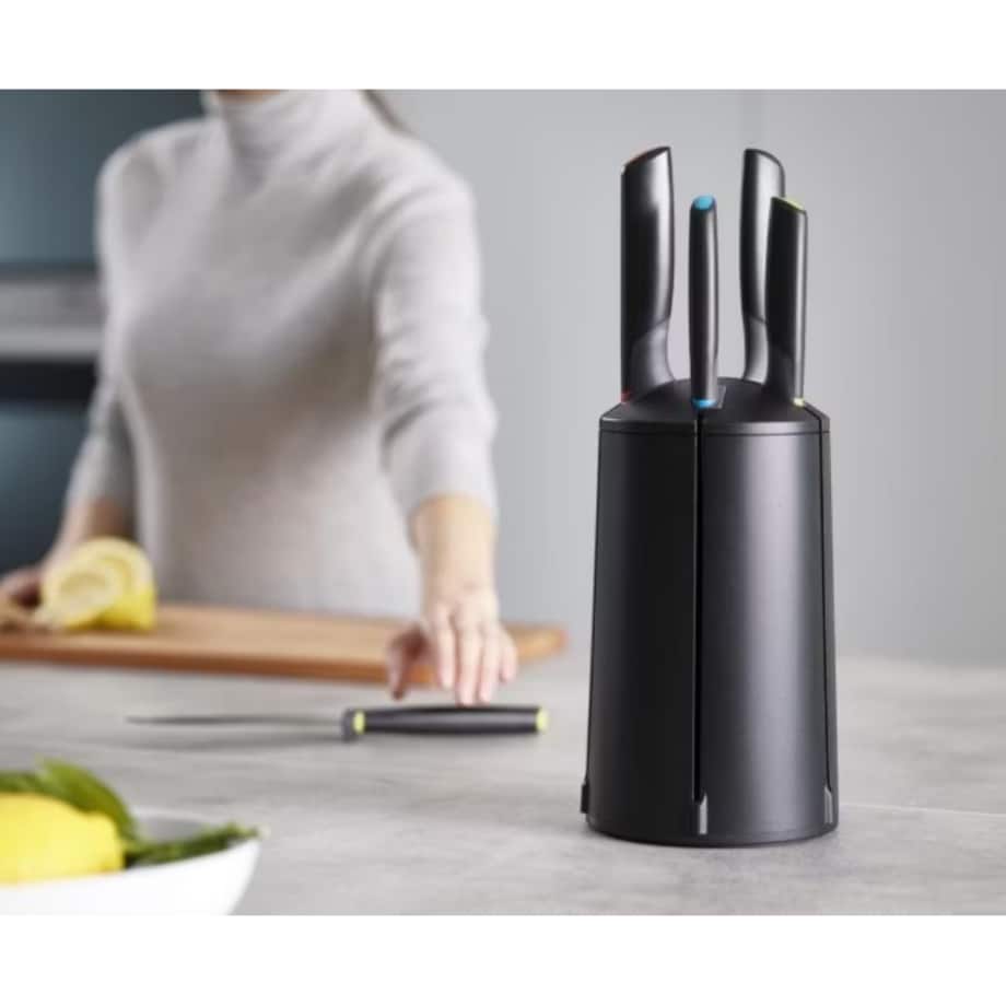 Zestaw 5 noży w obrotowym stojaku Elevate, Joseph Joseph