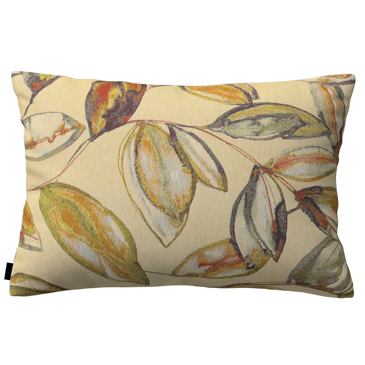 Poszewka Kinga na poduszkę prostokątną 60x40 kolorowe liście