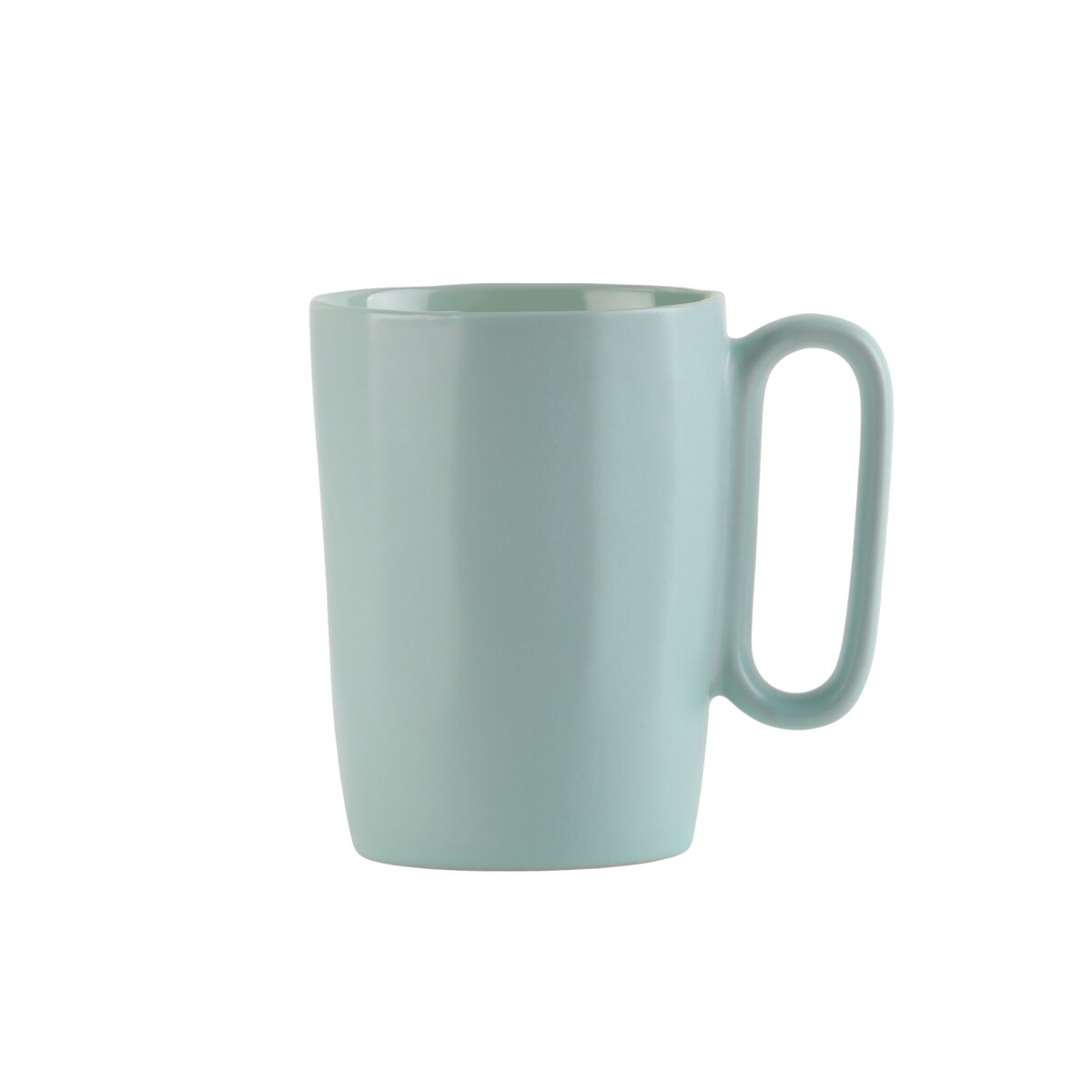 Dwa kubki ceramiczne z uszkiem 250 ml Fuori miętowe 30053
