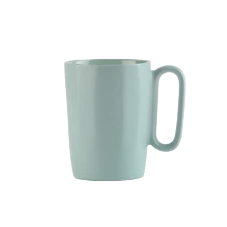 Dwa kubki ceramiczne z uszkiem 250 ml Fuori miętowe 30053