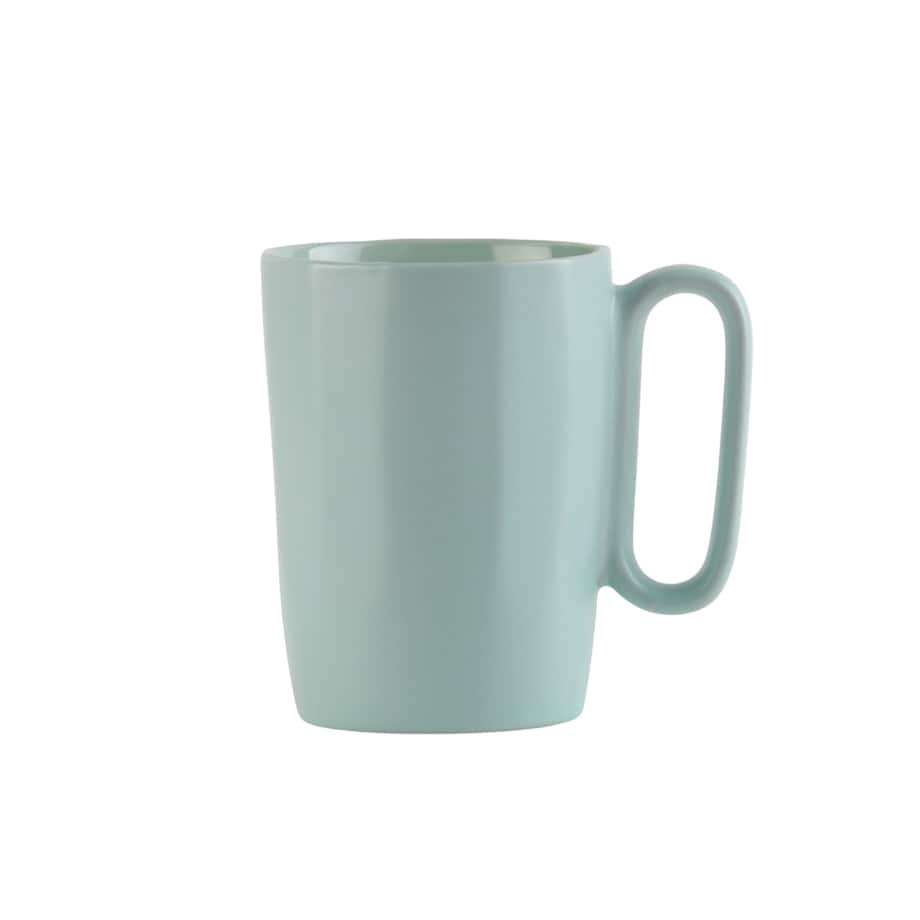 Dwa kubki ceramiczne z uszkiem 250 ml Fuori miętowe 30053
