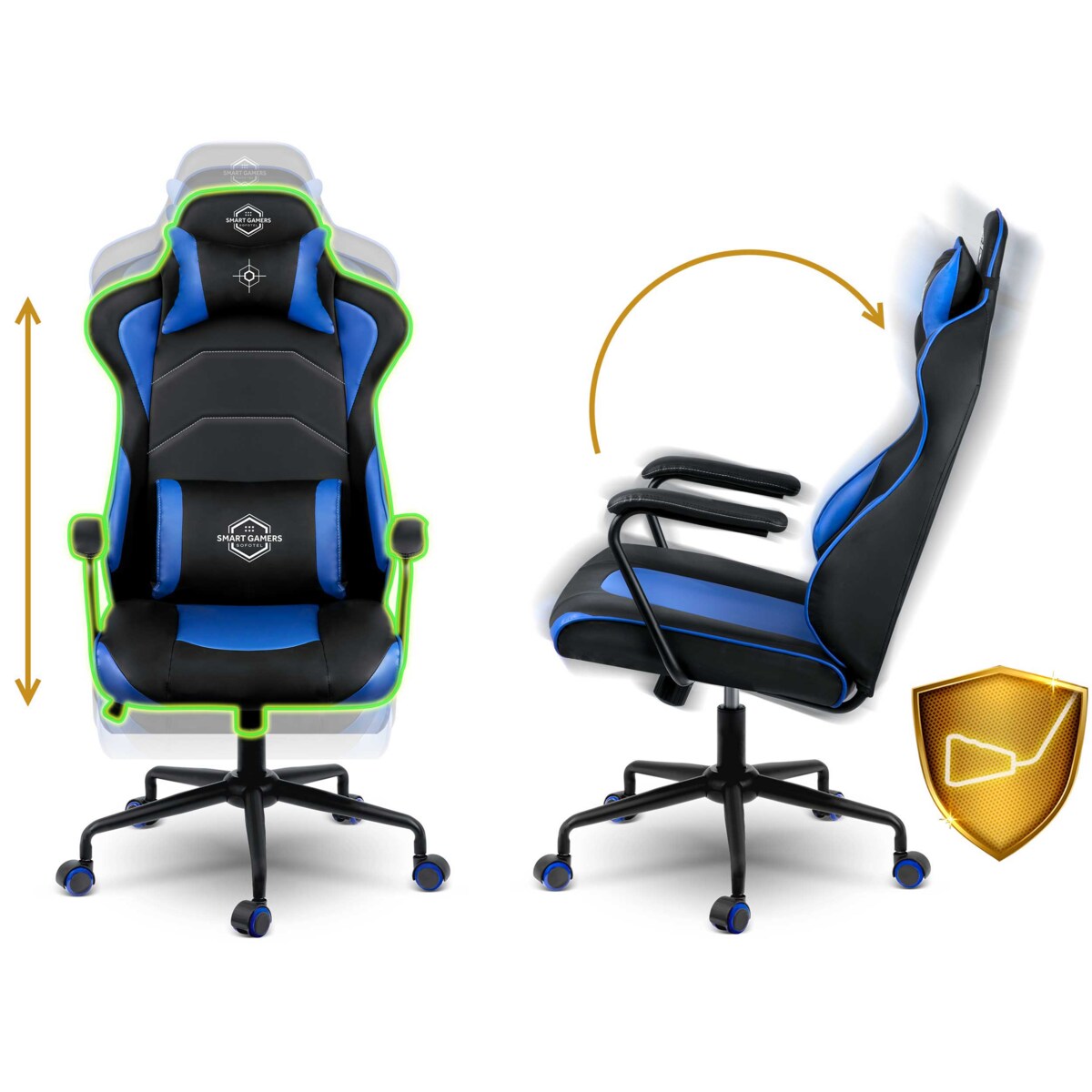 Fotel gamingowy obrotowy krzesło biurowe Sofotel Hydra