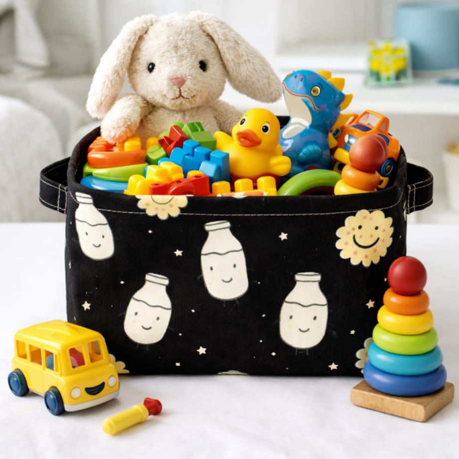 Pojemnik na zabawki, materiałowy kosz, worek na pranie OR51WZ5