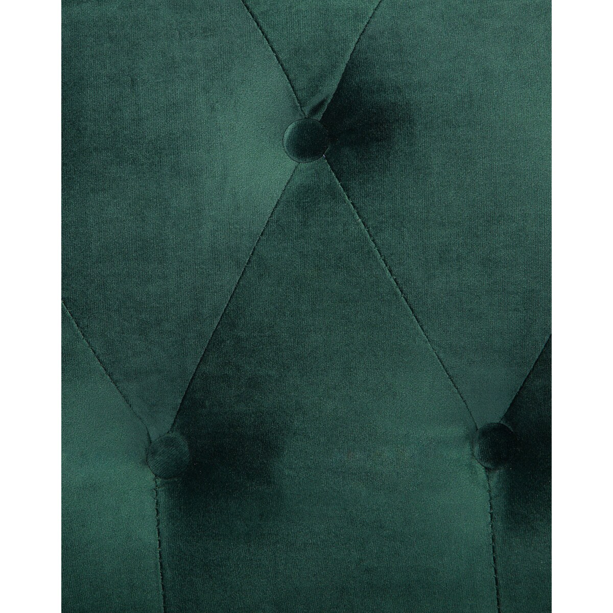 Fotel welurowy zielony CHESTERFIELD