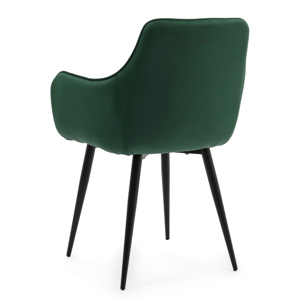 Krzesło tapicerowane welurowe GALLO velvet zielony