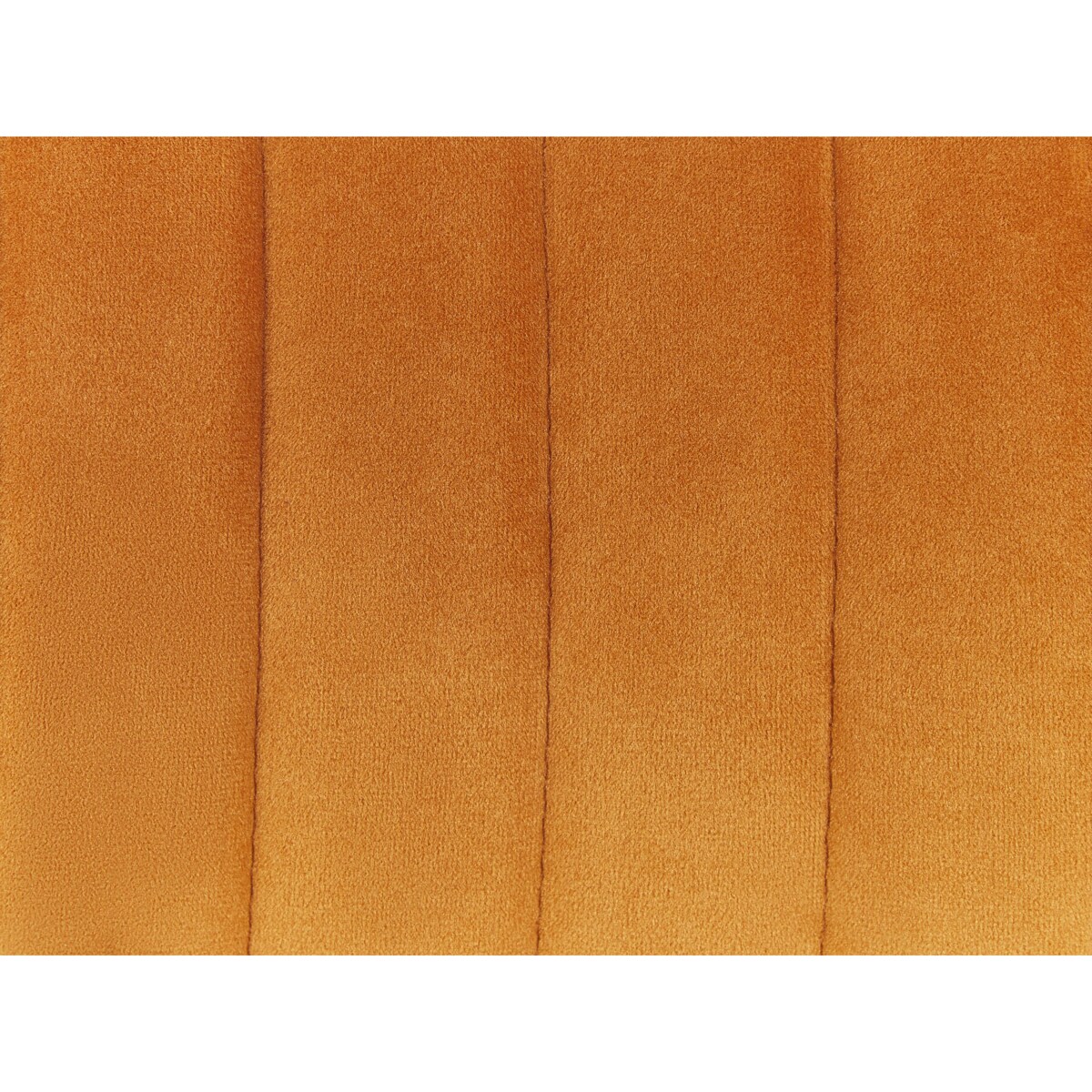 2 krzesła do jadalni welurowe pomarańczowe SANILAC