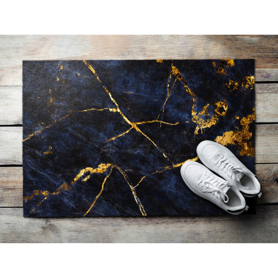 Wycieraczka zewnętrzna Granatowy marmur 60x40cm
