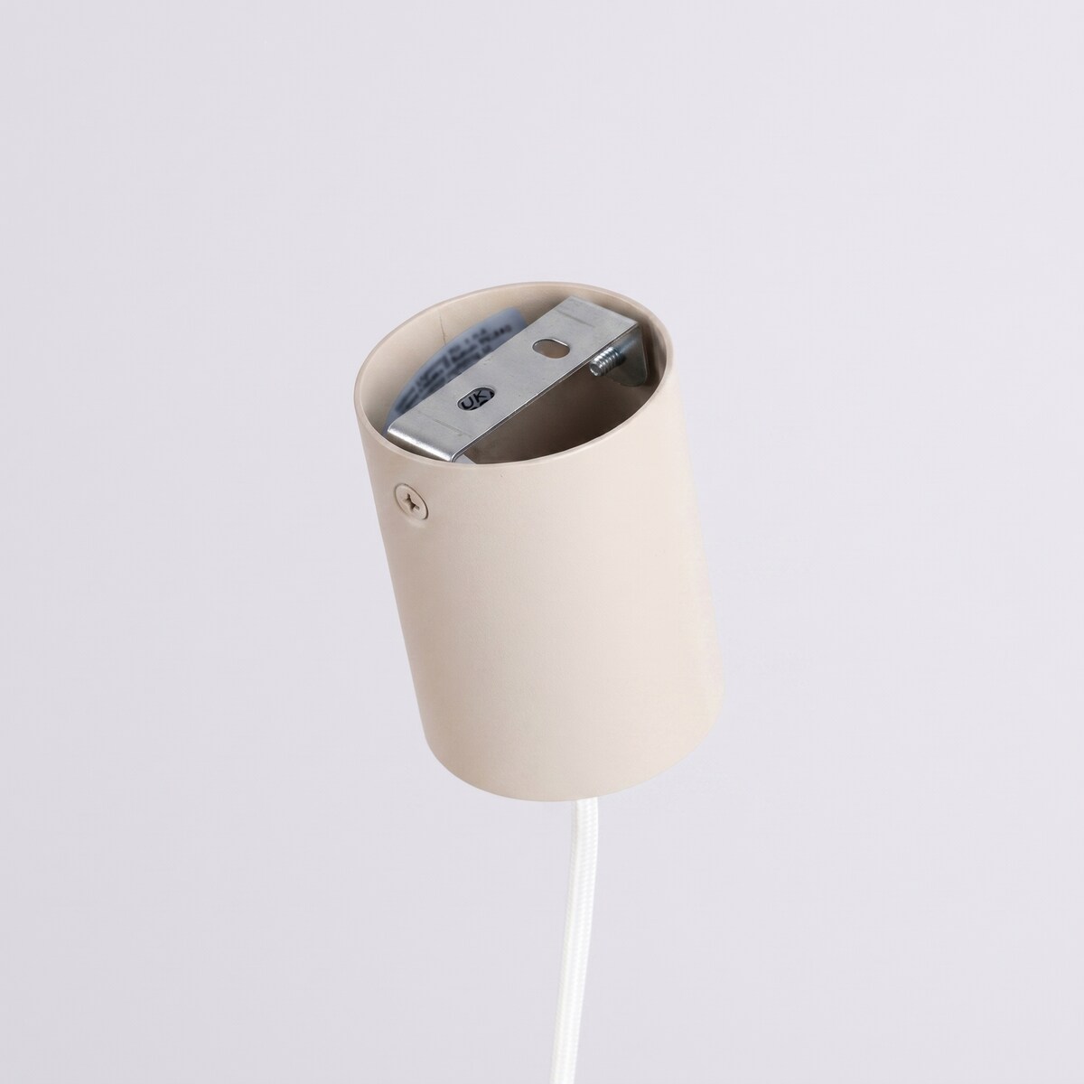 Lampa wisząca AURA 1 beżowa Gx53
