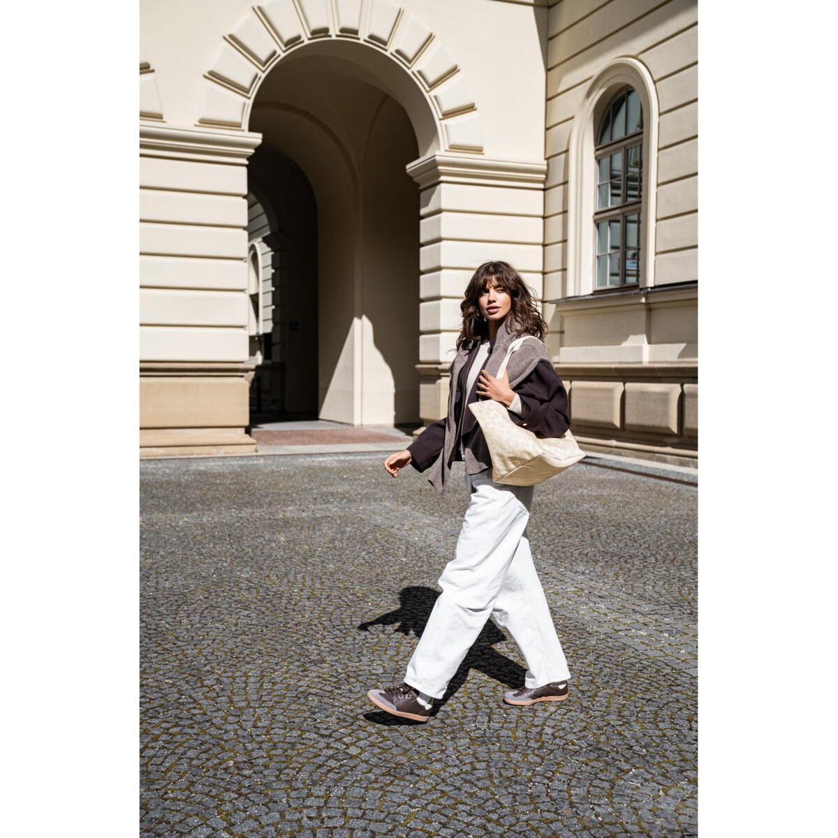 Torba SHOPPER M, leo vanilla