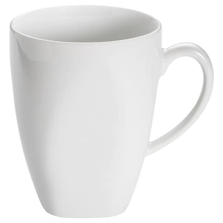 Kubek Round Bullet, biały, 340 ml