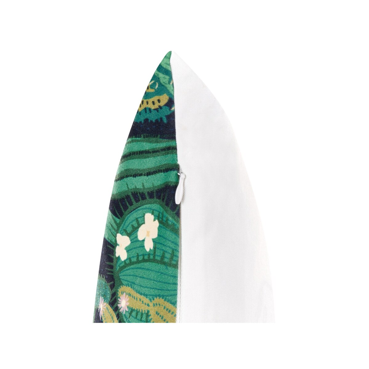 2 poduszki ogrodowe w kaktusy 45 x 45 cm zielone BUSSANA