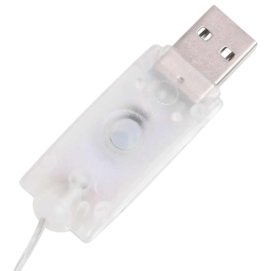 vidaXL Dekoracja świąteczna, bałwan z LED, luksusowa tkanina, 180 cm