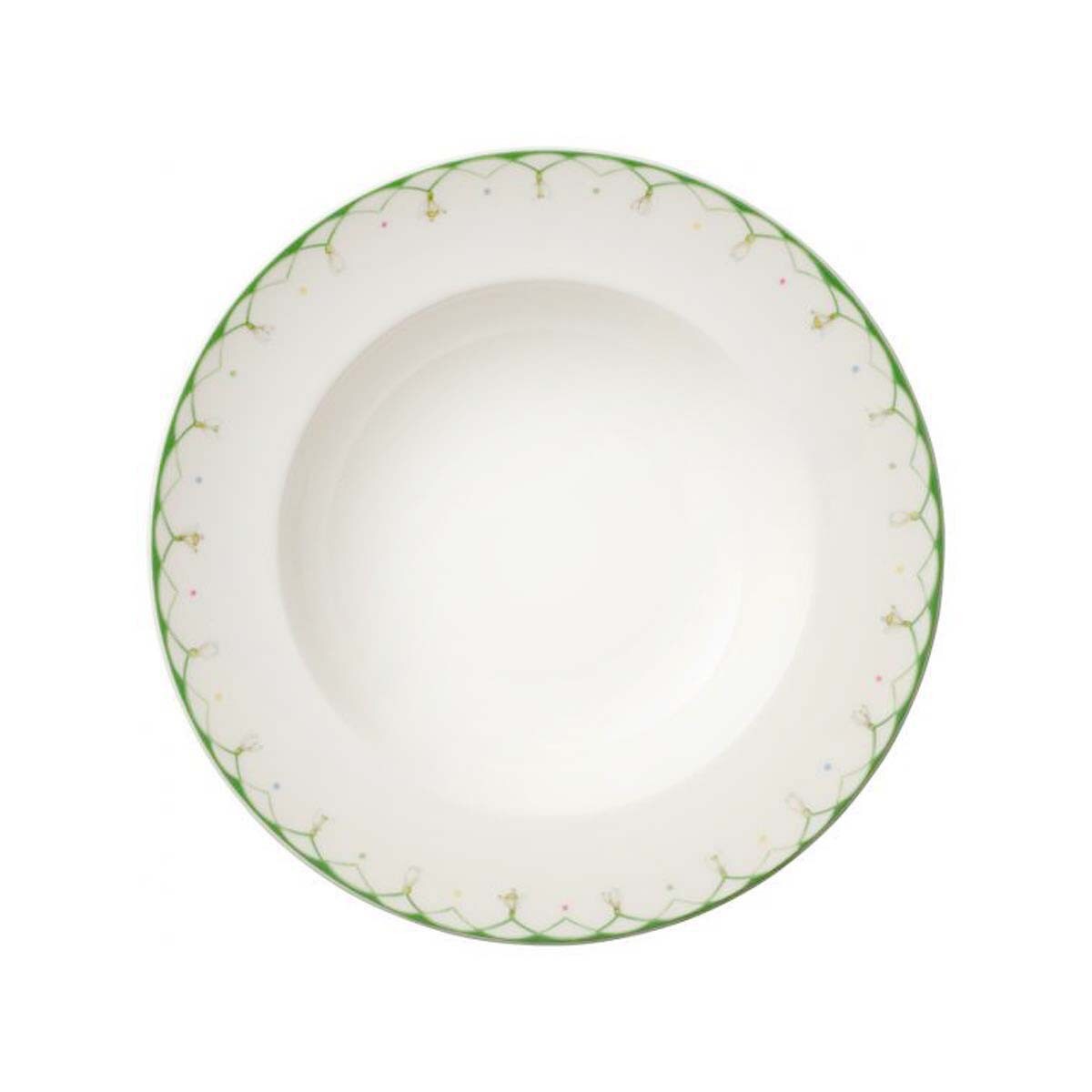 Talerz obiadowy, głęboki Colourful Spring, 25 cm, Villeroy & Boch