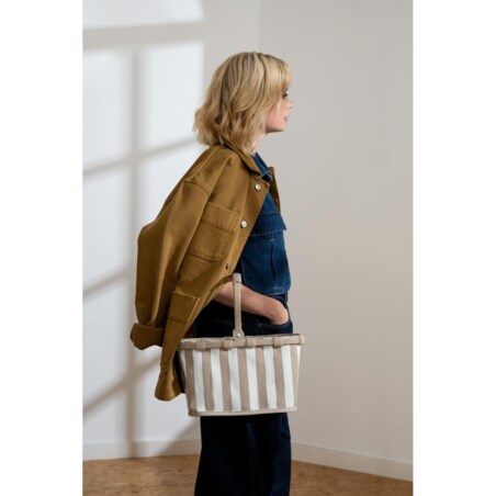 Koszyk CARRYBAG XS, summerstripes coffee