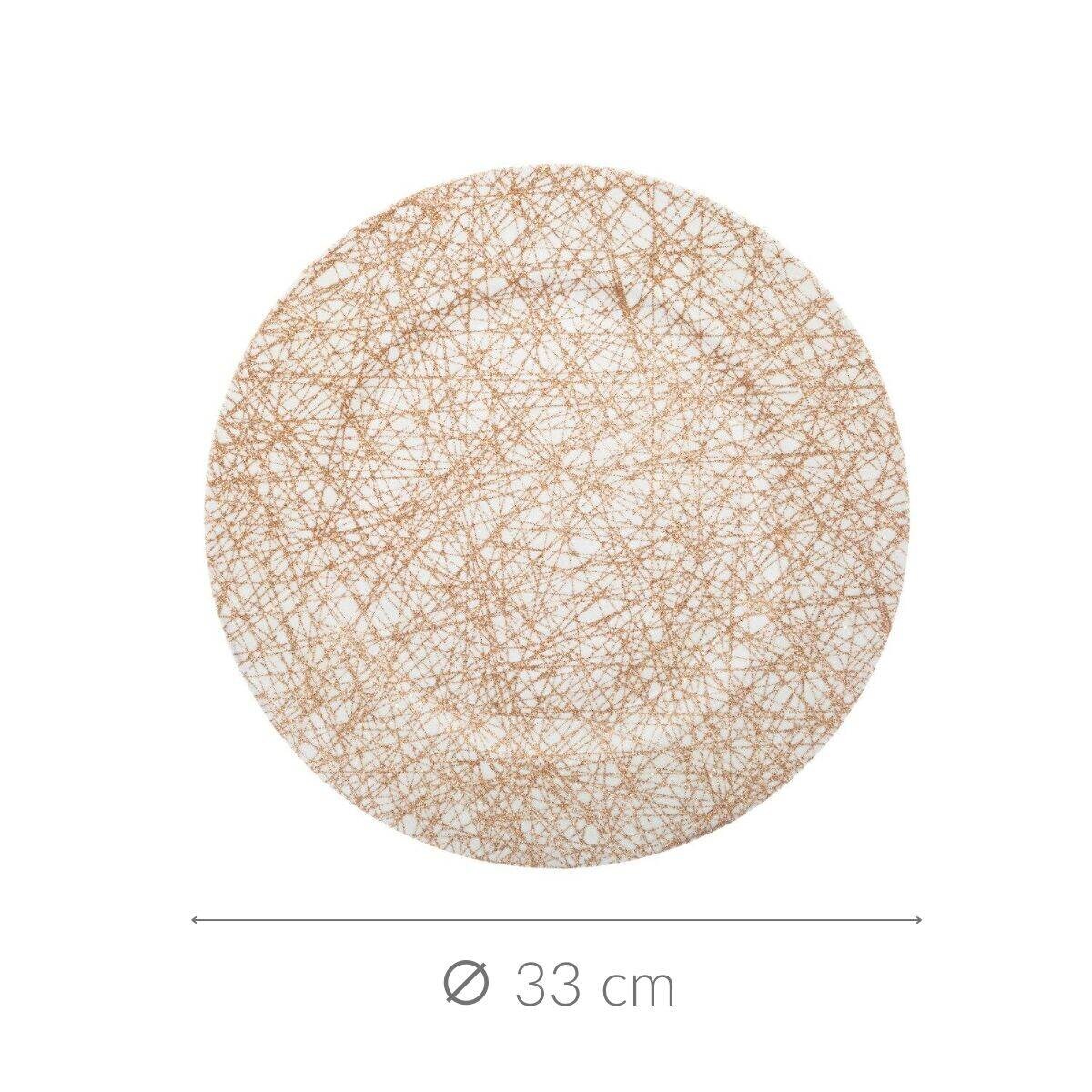 Talerz dekoracyjny okrągły Boże Narodzenie, Ø 33