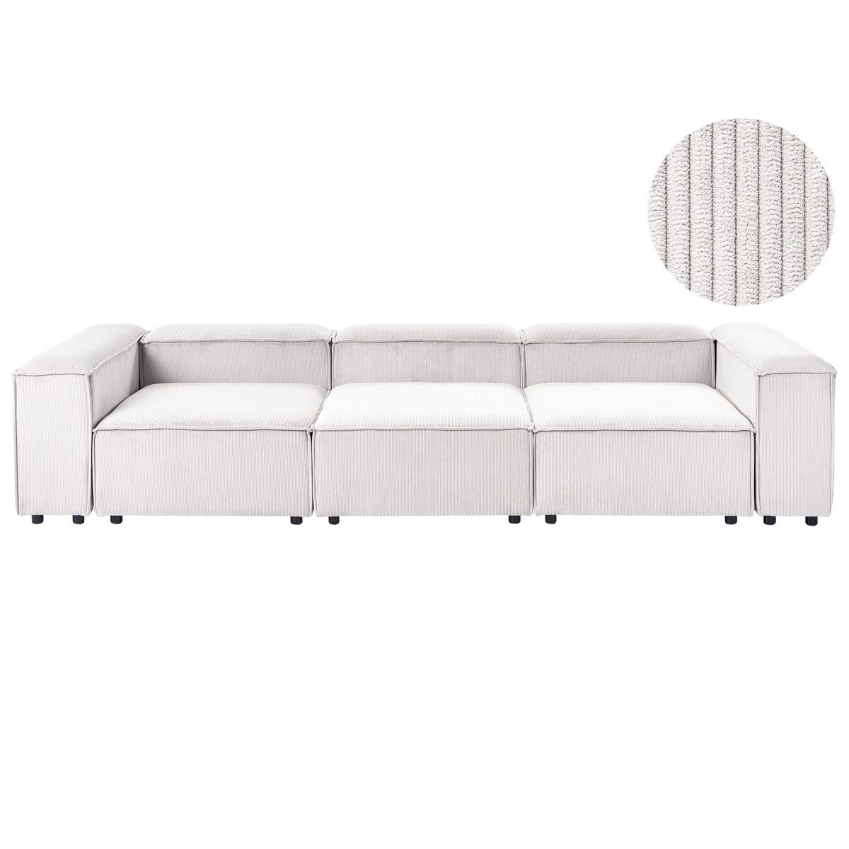 ARDAL dla 3 osób Sofa modułowa Złamana biel Sztruks