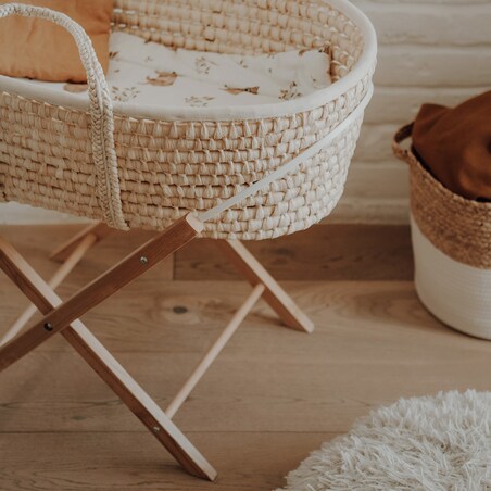 Stojak na kosz Happy Moses - Smart Stand - lakier bezbarwny