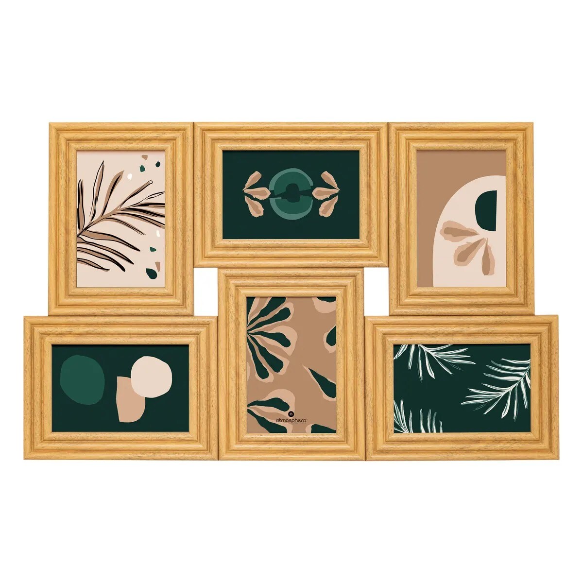 Ramka, multiramka na 6 zdjęć Sandra 55,5x35,3 cm