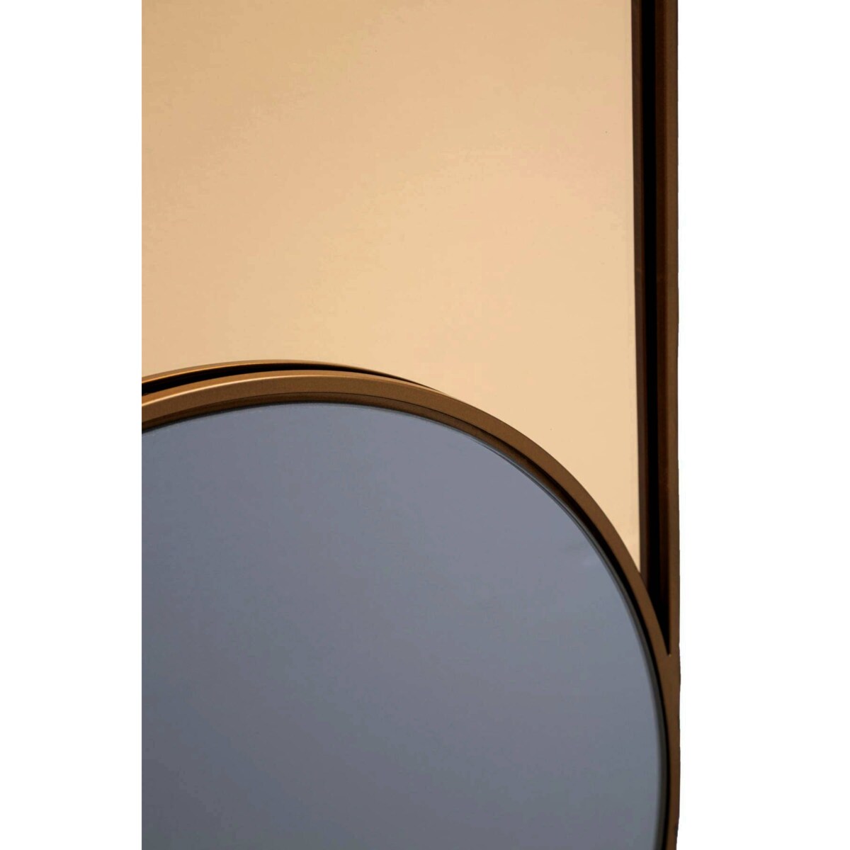 Lustro dekoracyjne 75x40 cm BICOLORE