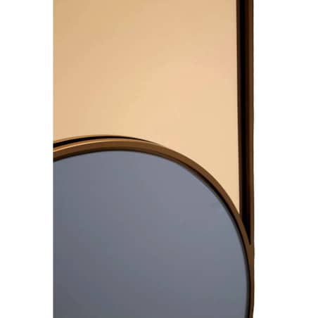 Lustro dekoracyjne 75x40 cm BICOLORE