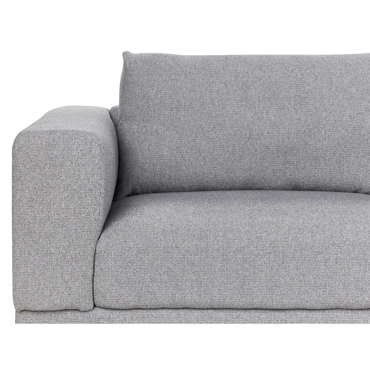 Sofa 3-osobowa szara NIVALA