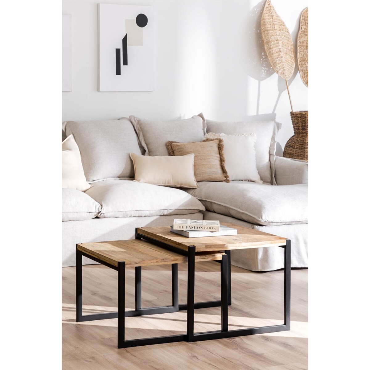 Stolik kawowy kolumna JAYA, Ø 38 x 43 cm