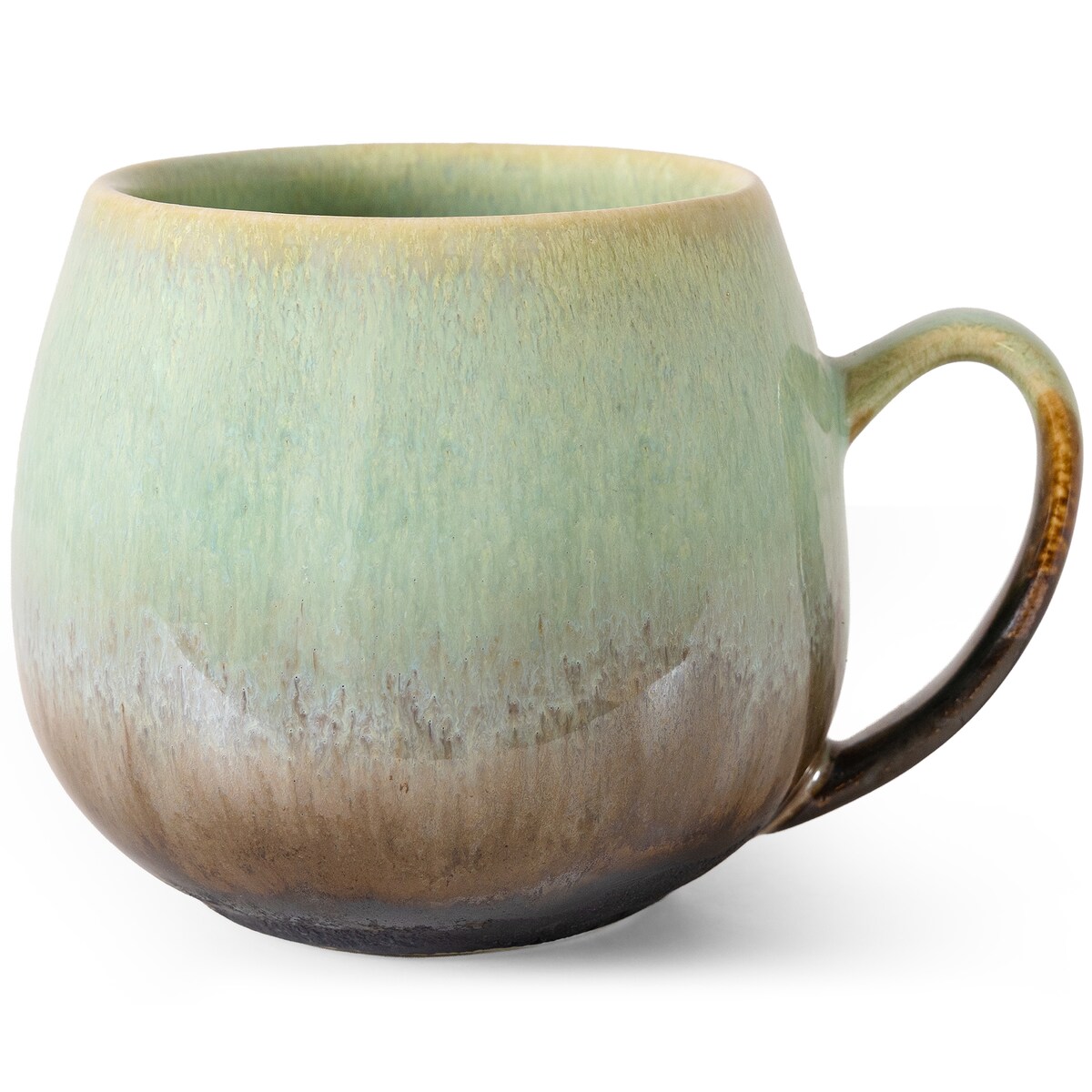 Konsimo PRIMA Zestaw śniadaniowy 6 os. (18 el.), szałwiowy