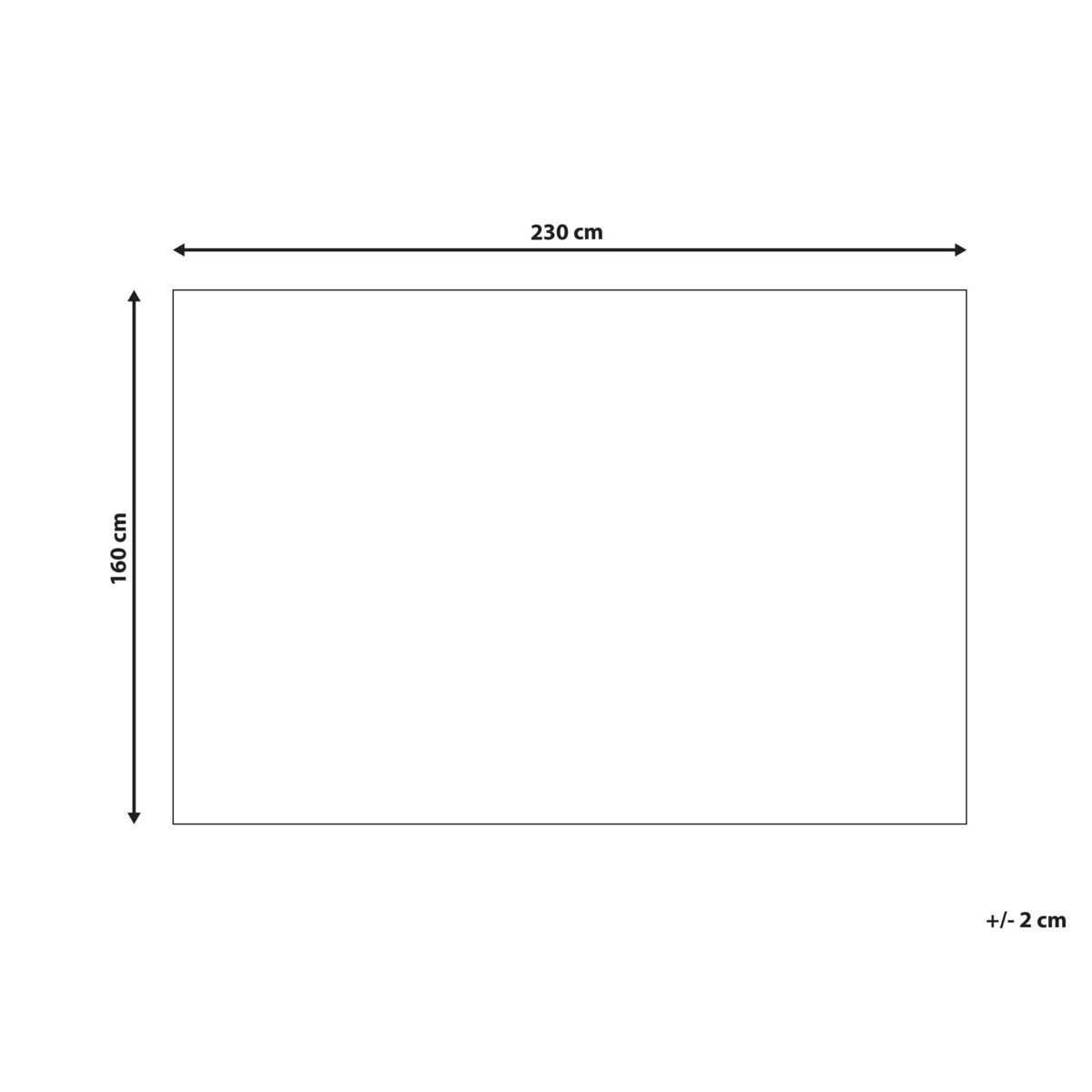 Dywan 160 x 230 cm wielokolorowy BARTIN