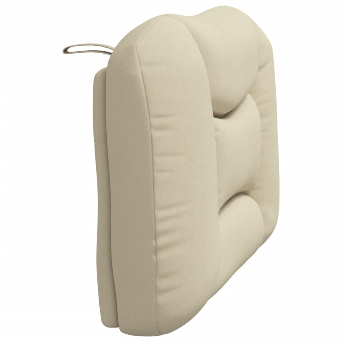 vidaXL Poduszka na wezgłowie, Hvar, kremowa, 90 cm, tkanina