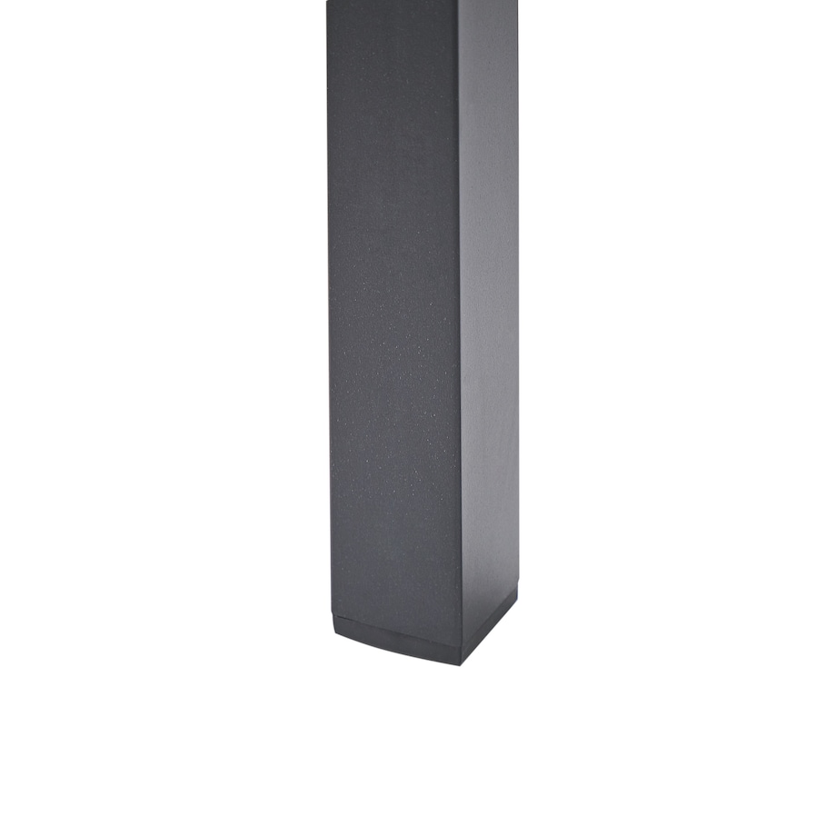 Stół ogrodowy VERNIO 180 cm 90 cm Metal Czarny