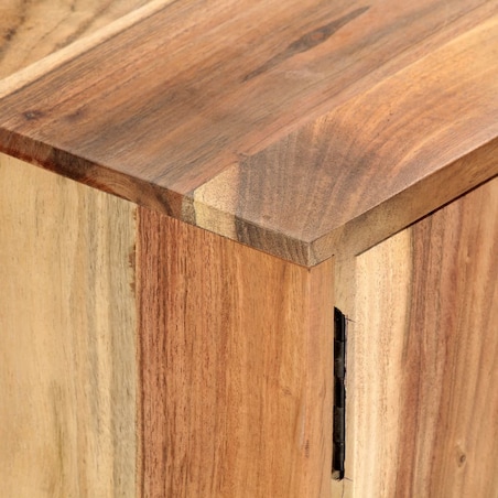 vidaXL Szafka pod TV, 118x30x45 cm, lite drewno akacjowe