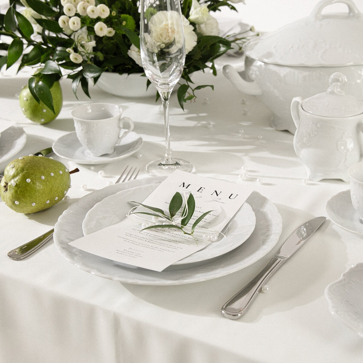 Konsimo ROCOCO MARIA Talerz deserowy 6 szt.